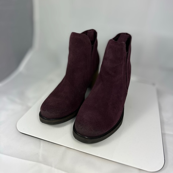 Bos & Co Ankle Boots, Pull on, Size 36 (6), Purple/eggplant color - Picture 5 of 6
